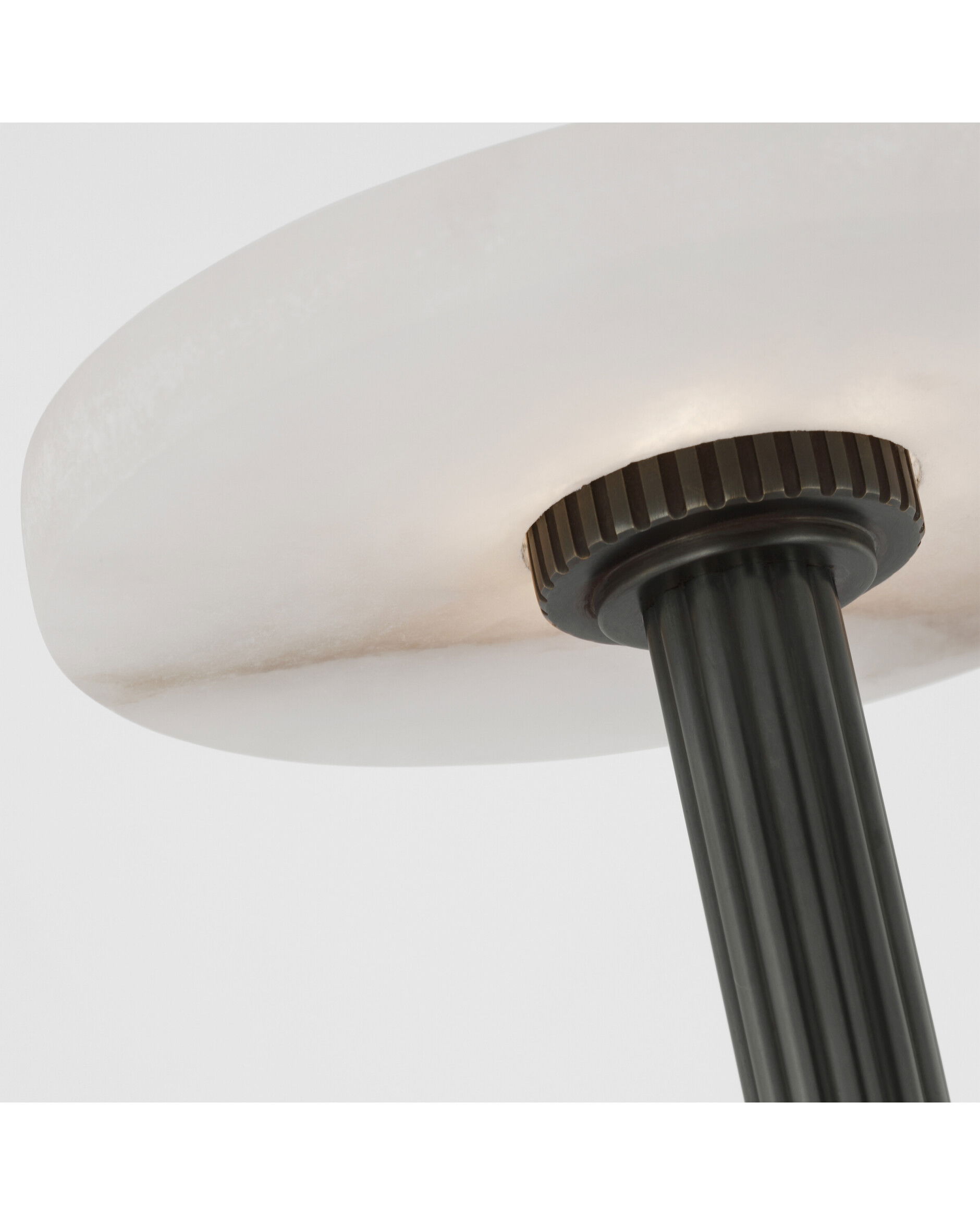 Aran 9" bordslampa uppladdningsbar brons