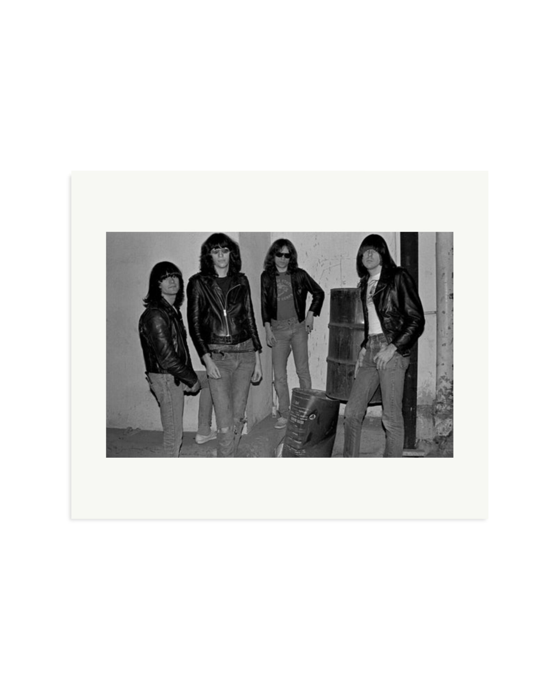 Joey Ramone and The Ramones 1978 Print Only / Large