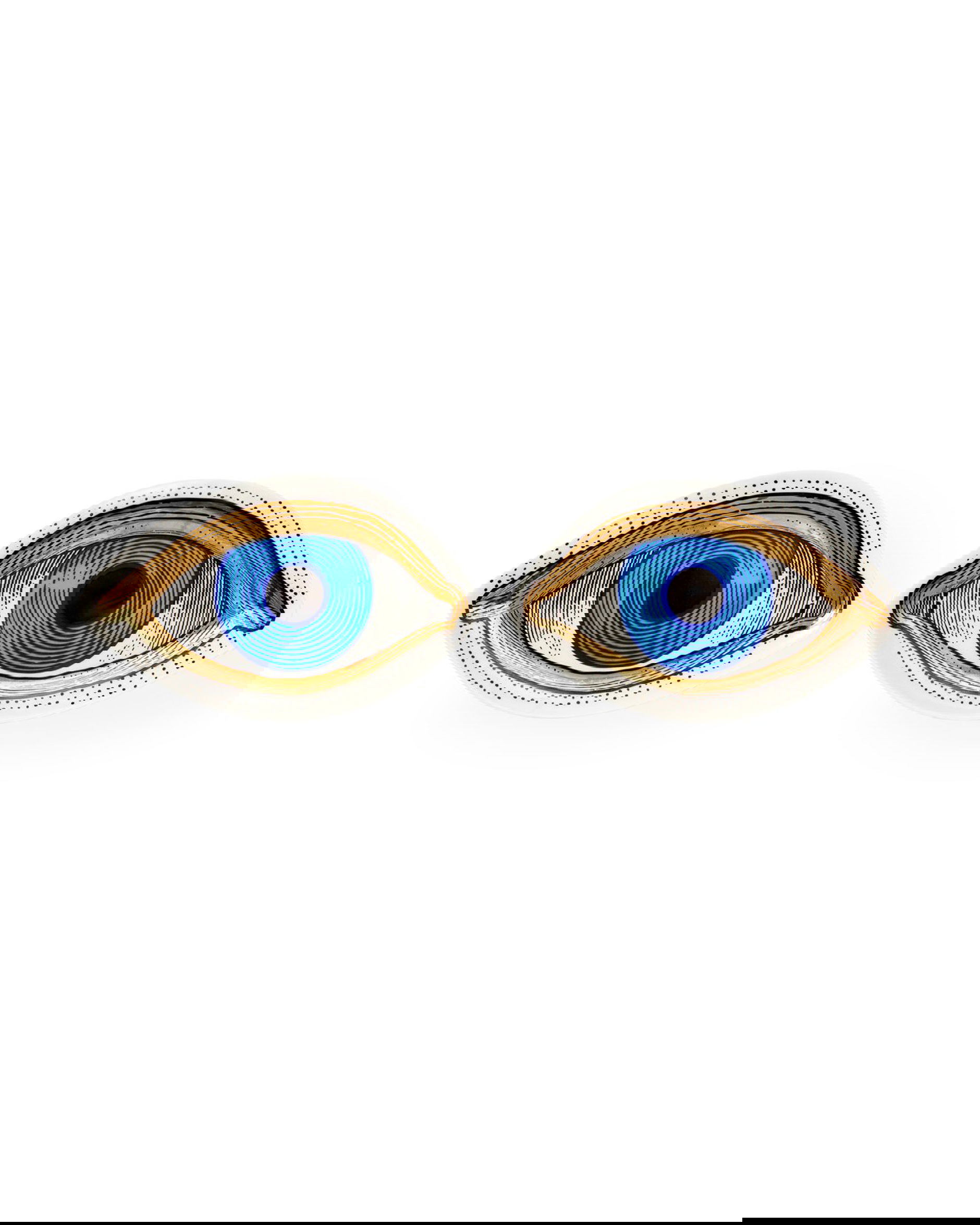 Eye Trinket dish 2-set