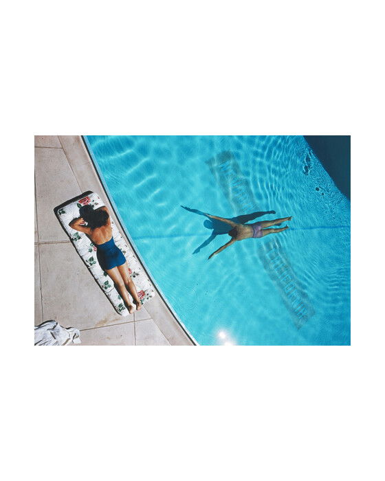 Swimmer And Sunbather