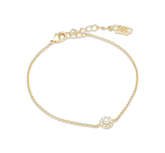 null - Petite Miss Sofia Pearl armbånd crystal