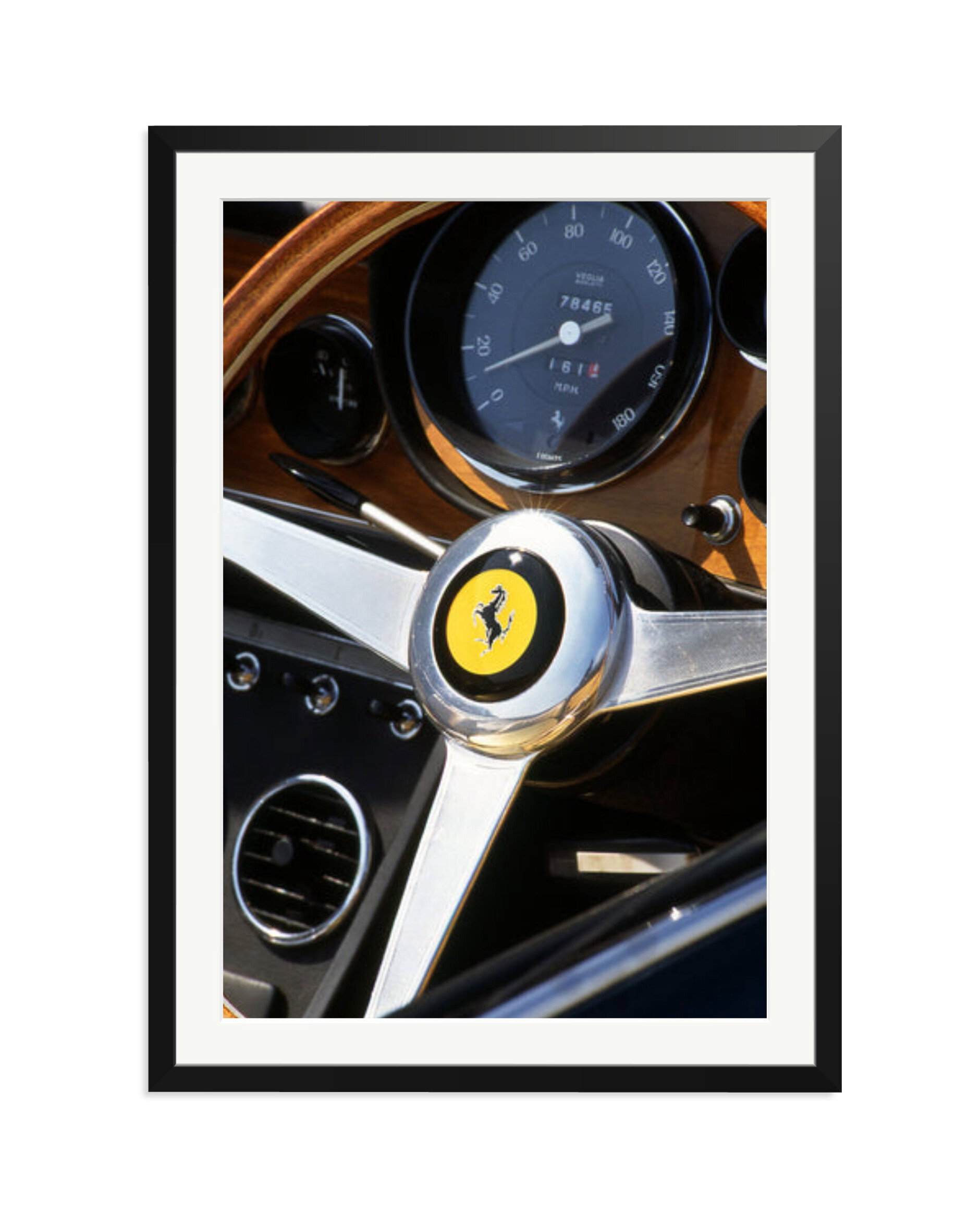 Ferrari Dashboard Black / XXL