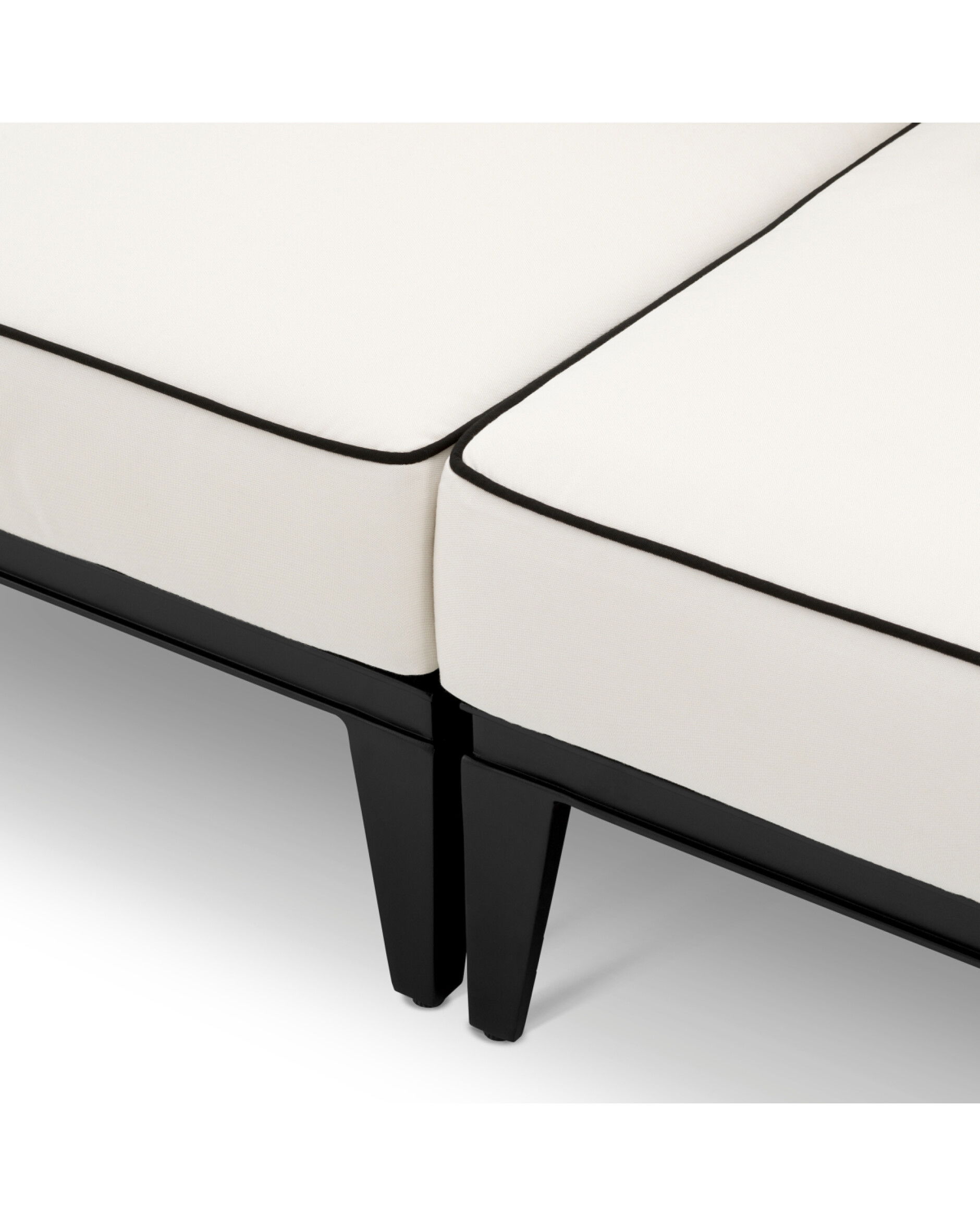 Ocean Club soffa 2-sits svart