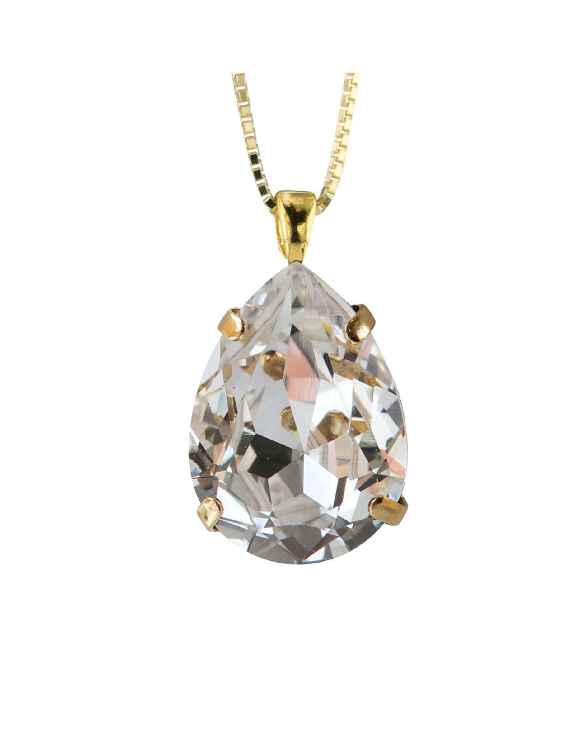 Classic Drop halsband crystal