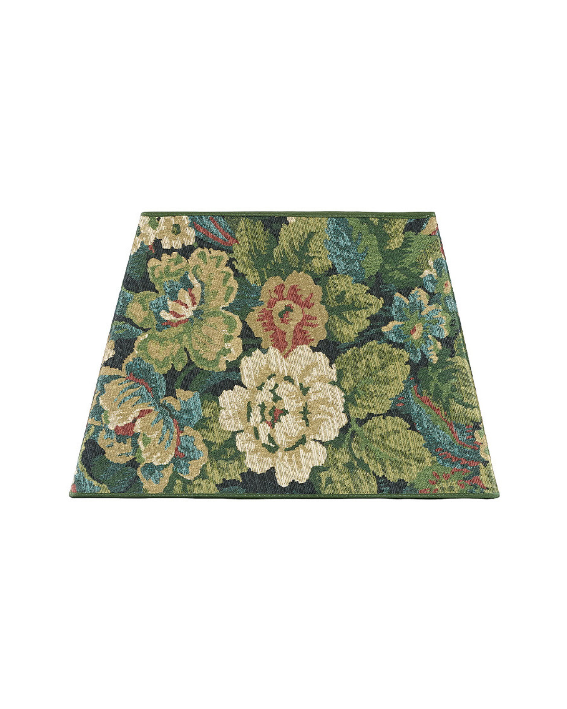 Square Lampshade ebonleaf flower