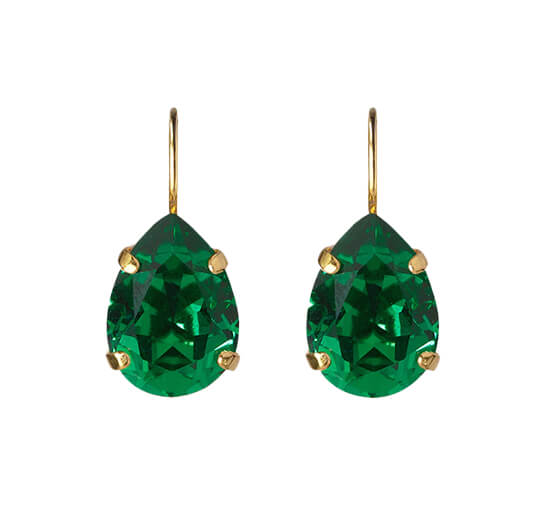 null - Mini Drop Clasp øreringe greige