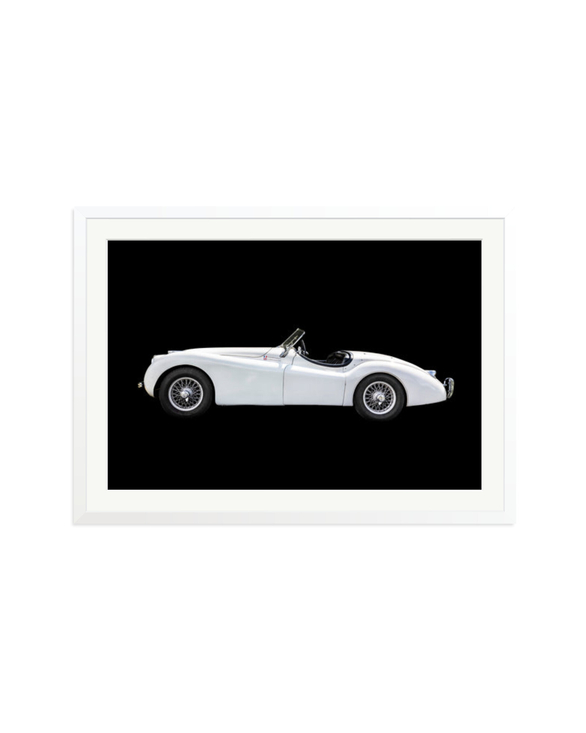 Jaguar XK120 White / XXL