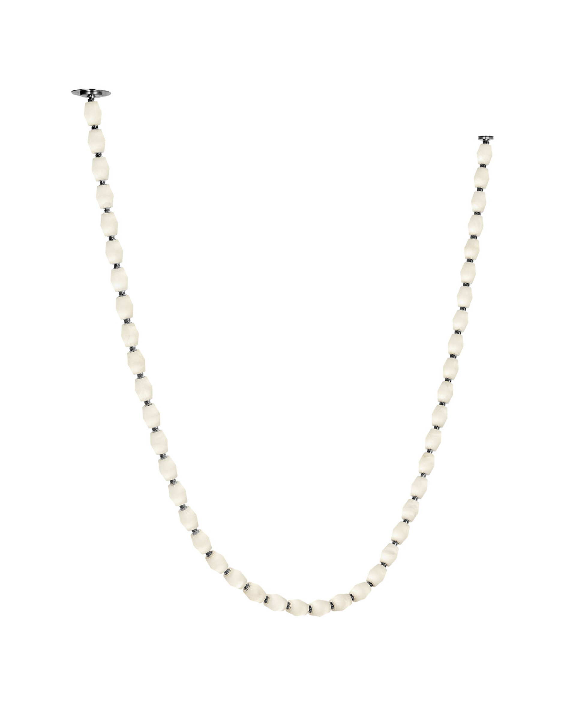 Collier Alabaster 132 Chandelier Polished Nickel 3000K