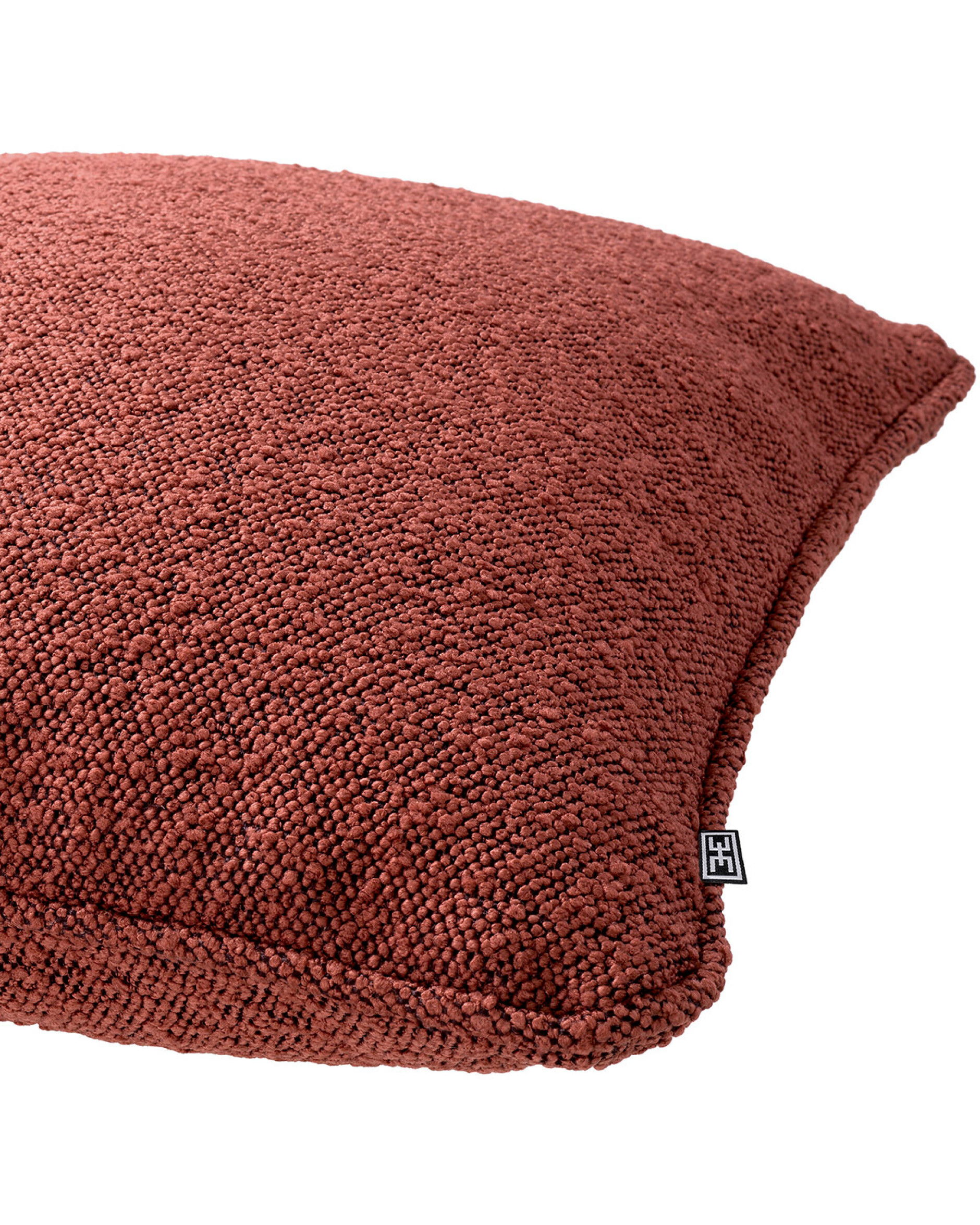Bouclé Cushion Rouge