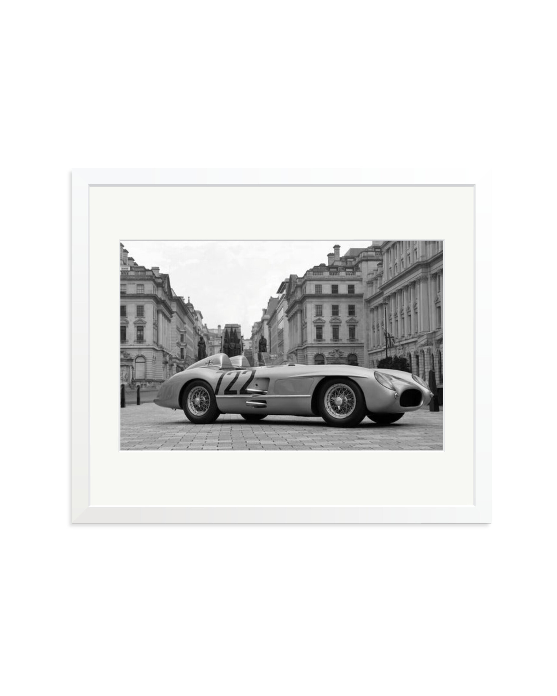 Stirling Moss Mercedes-Benz White / Large