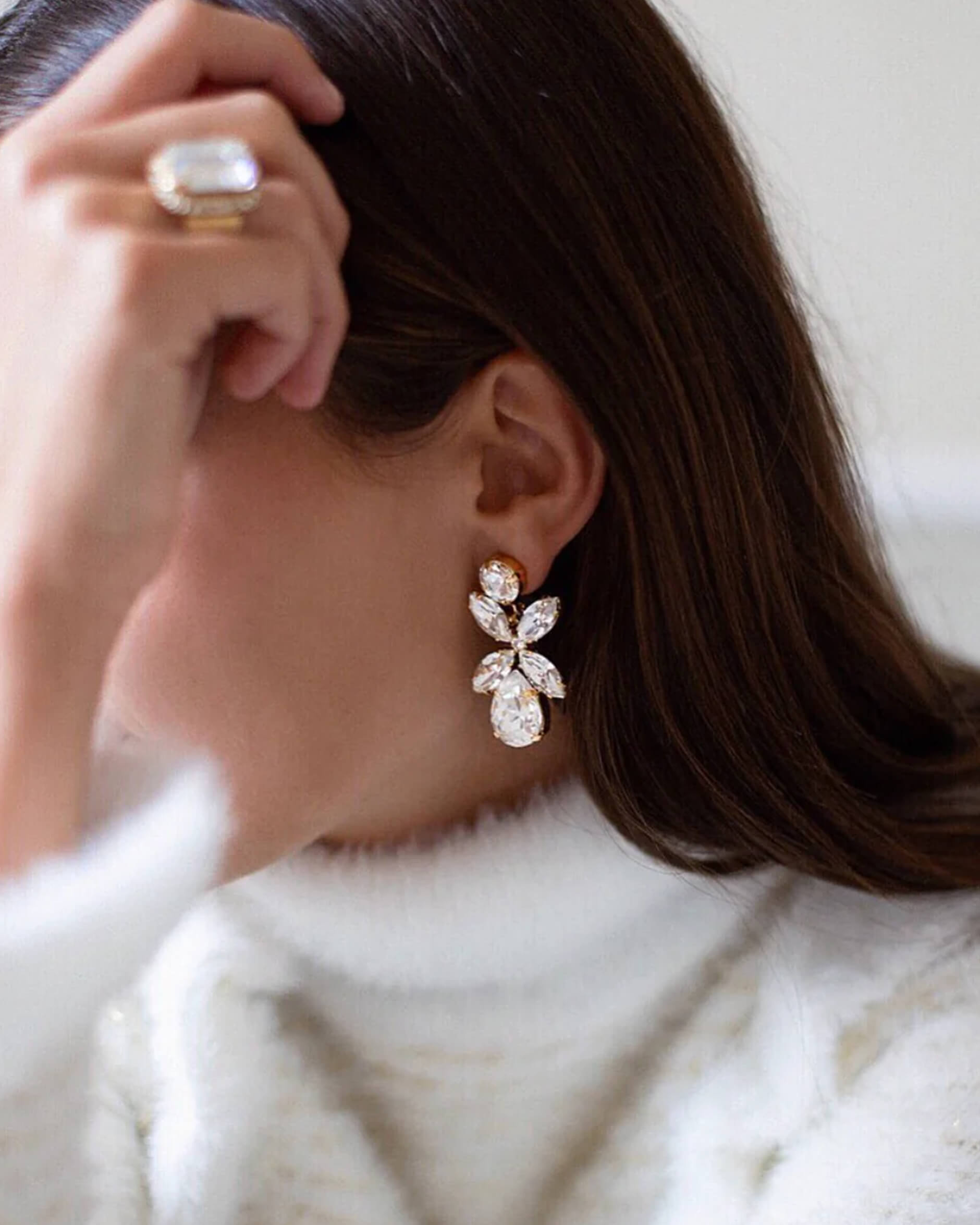 Dione örhängen crystal