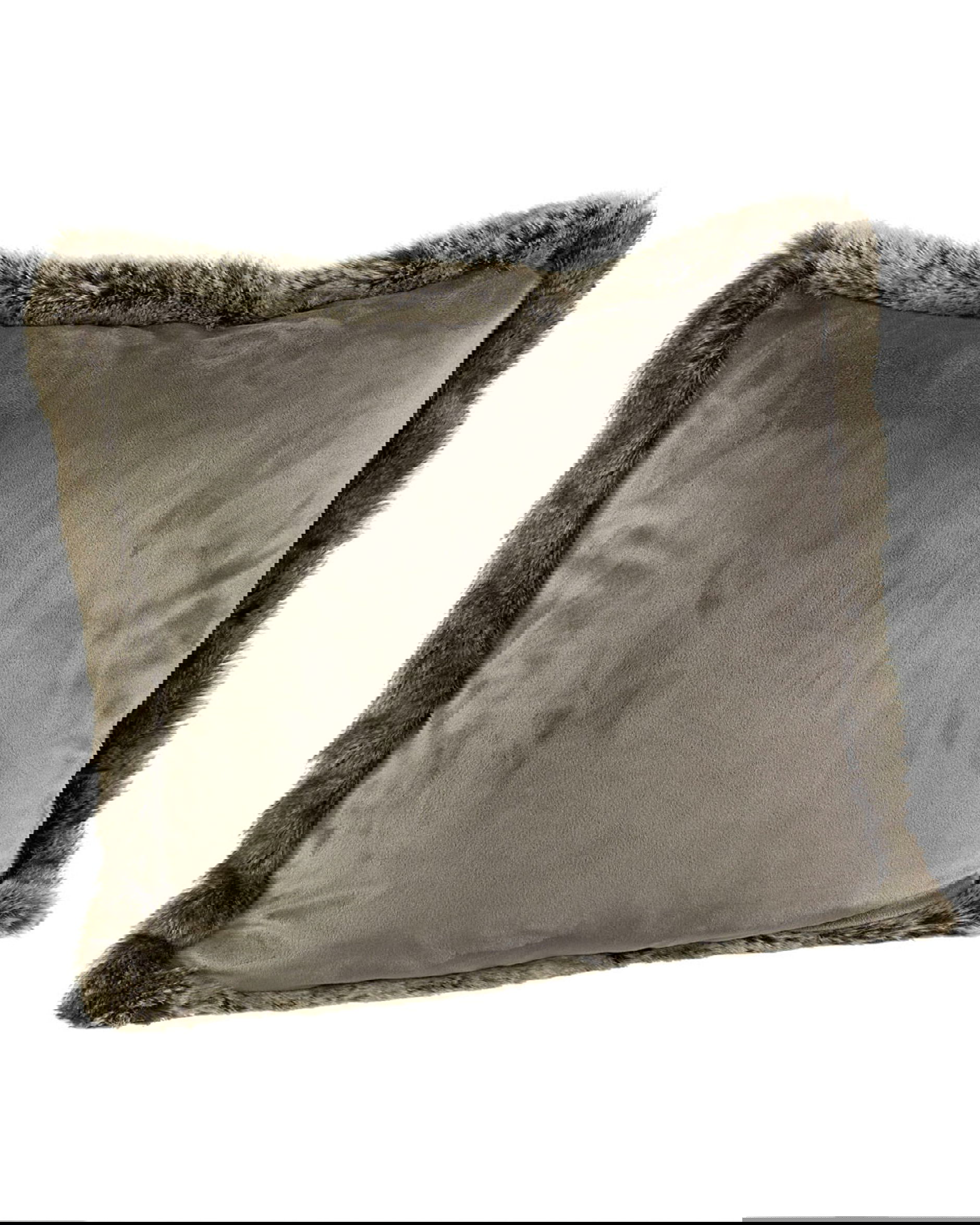 Bear Valboa Cushion Cover Grey OUTLET