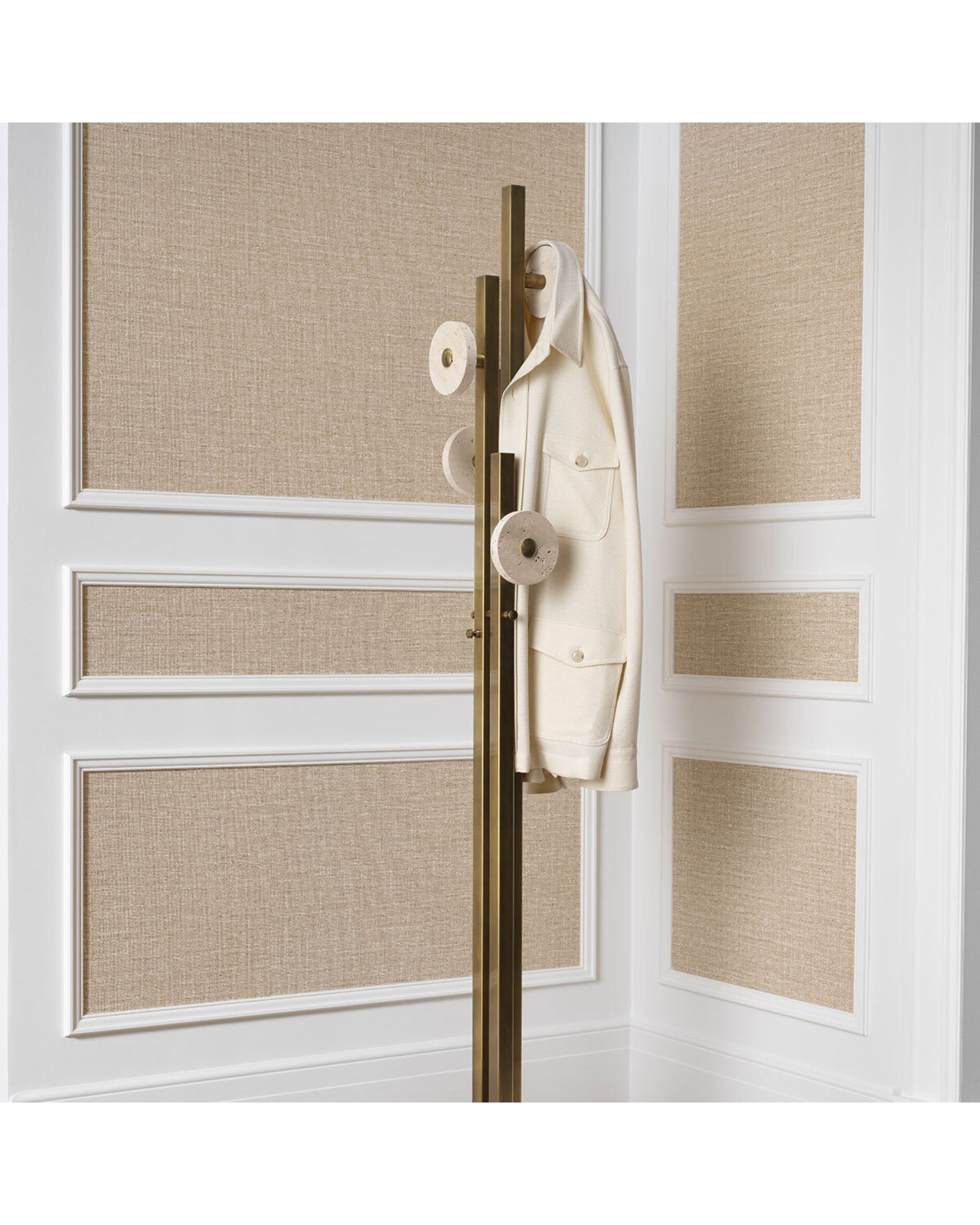 Amadora Coatrack Vintage Brass