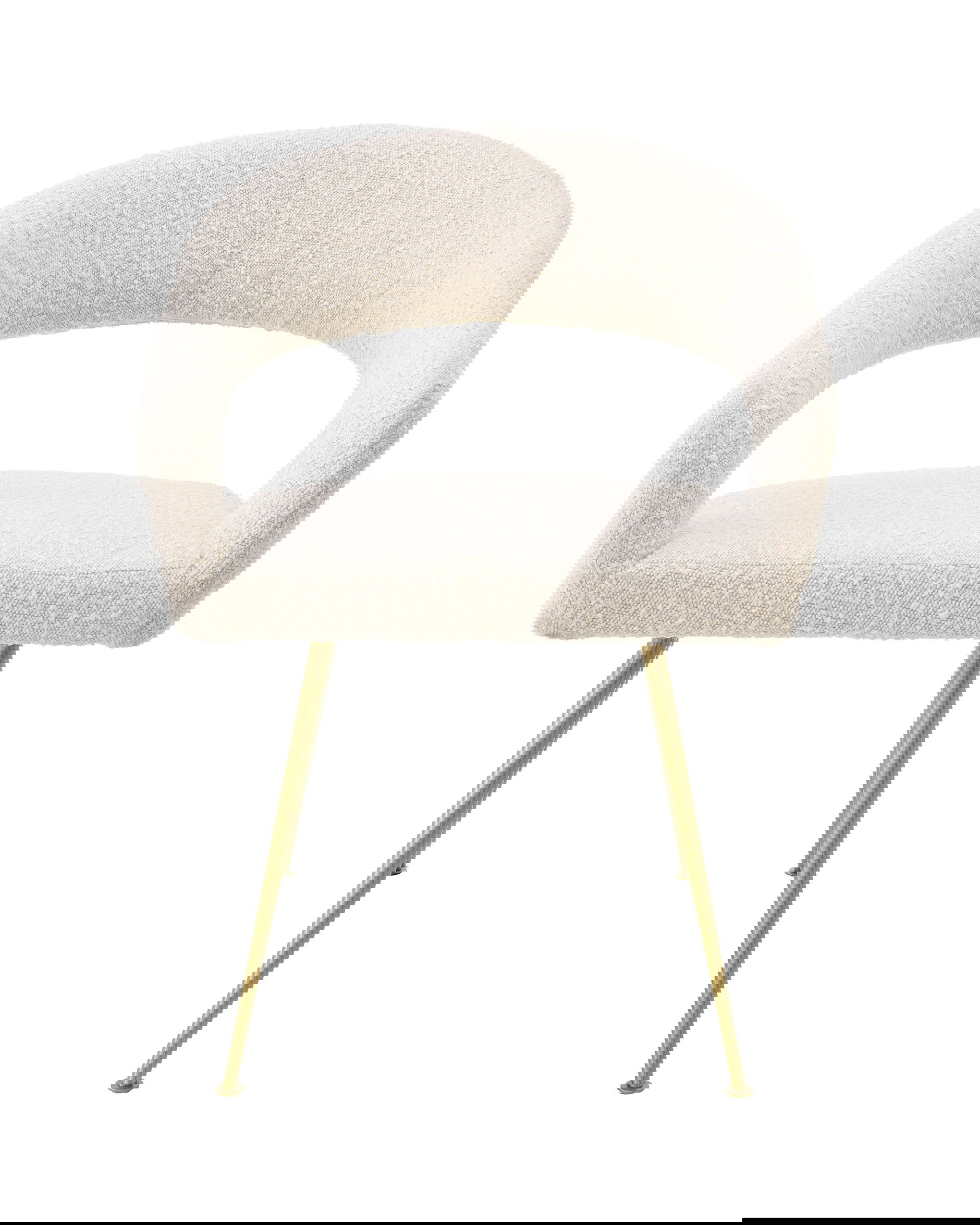 Bravo Dining Chair Bouclé Cream