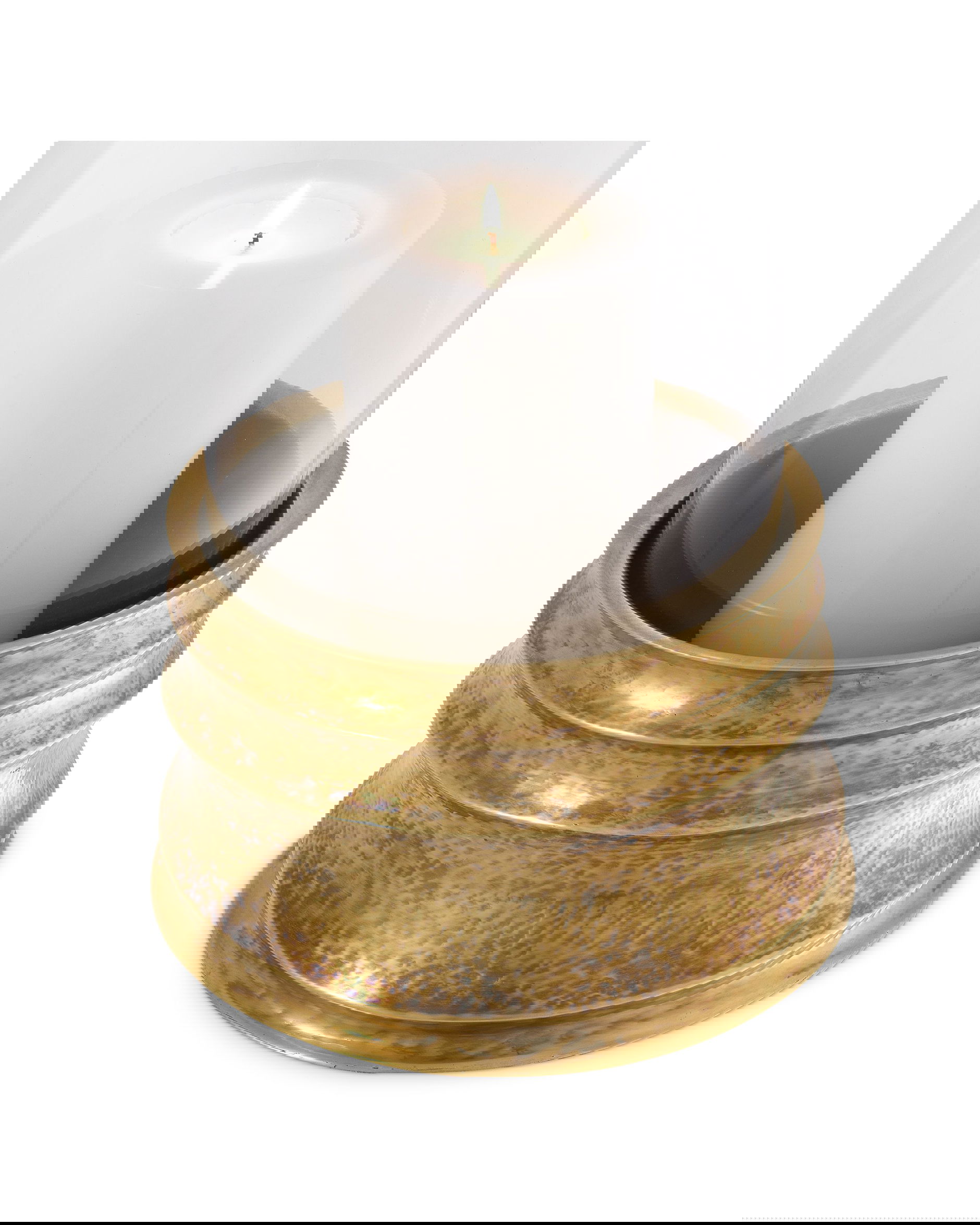 Gilardon ljuslykta mässing OUTLET