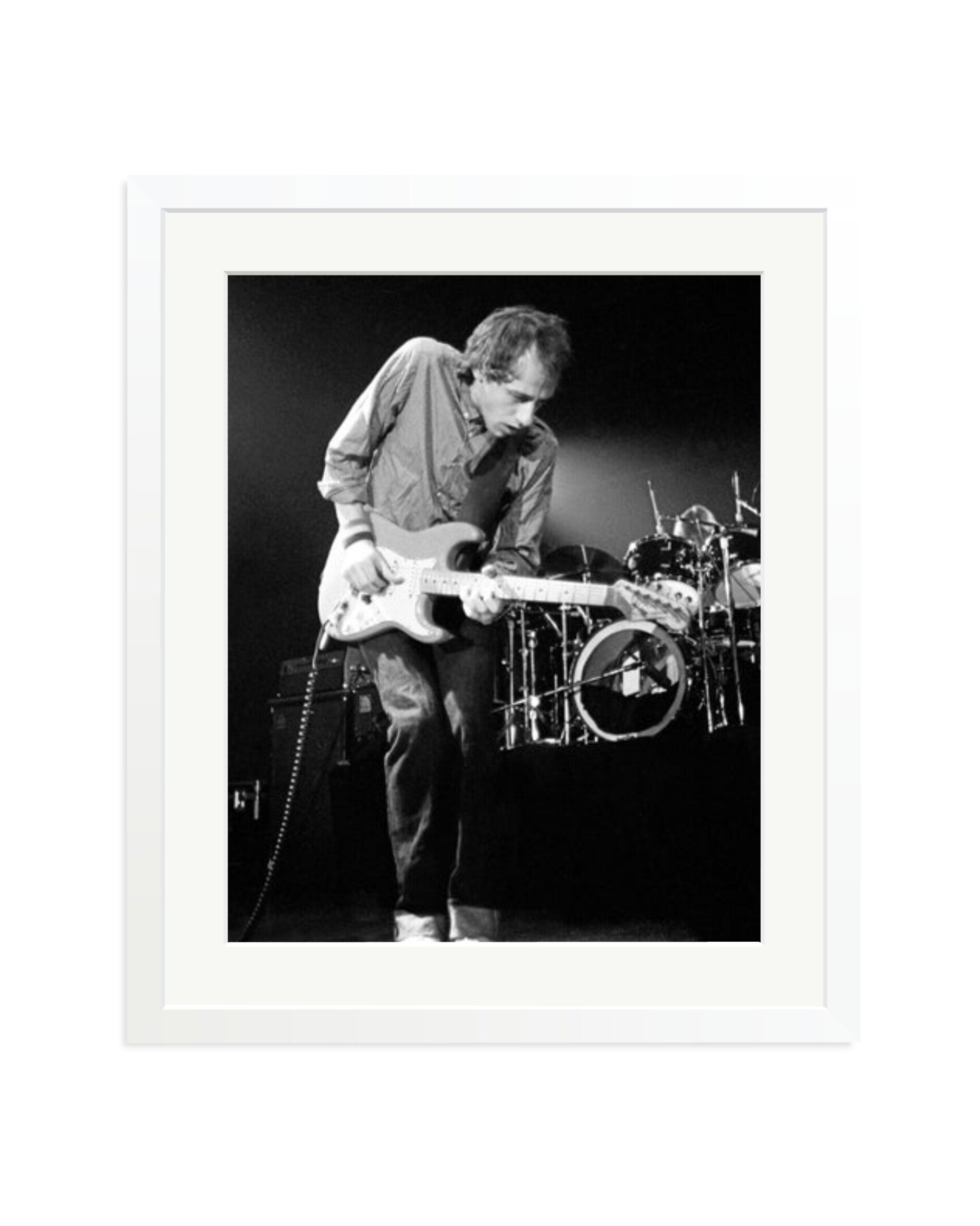 Mark Knopfler at the Agora Club White / Large