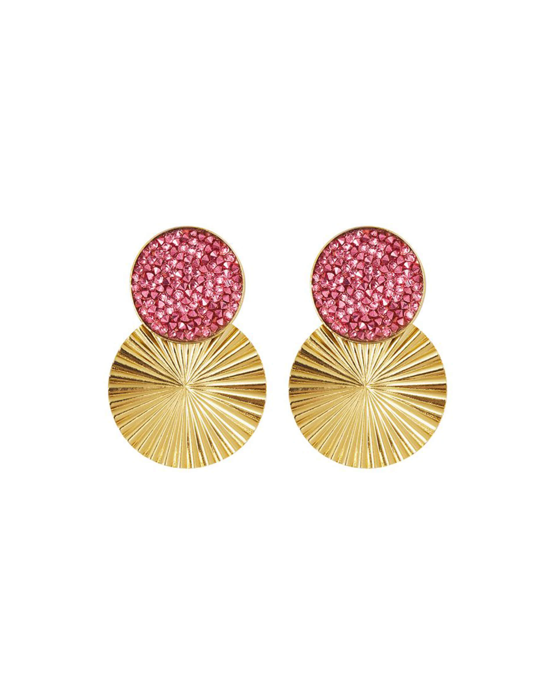 Lizzy örhängen cal pink