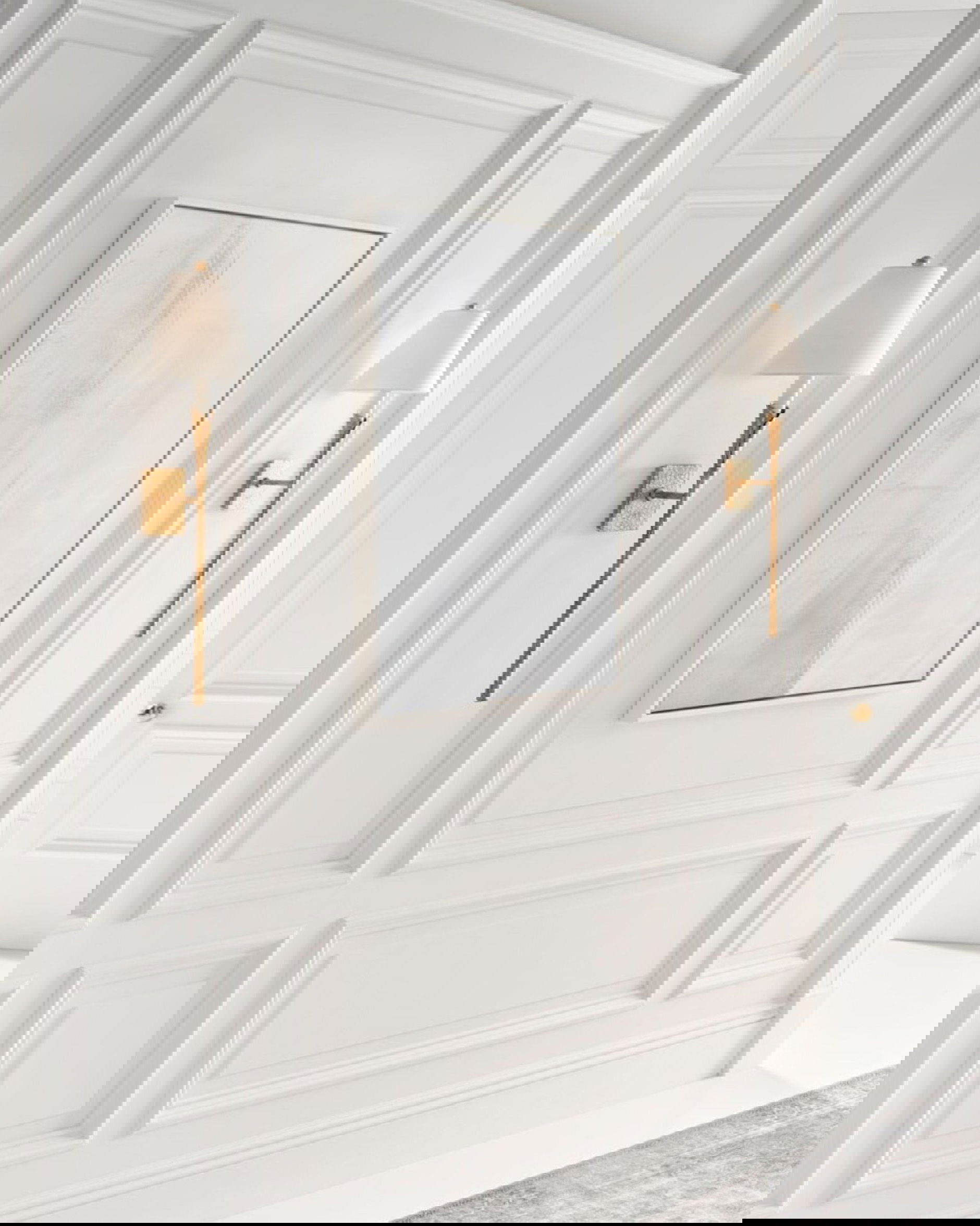 Aiden Tail Sconce Gilded Iron