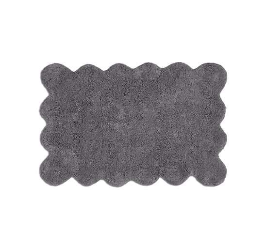 Grå - Clam badrumsmatta grå