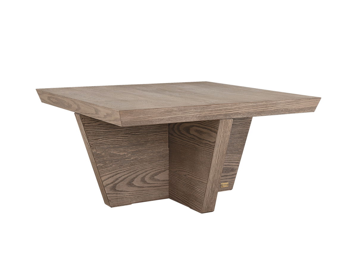 Trent soffbord antikgrå 90x90cm