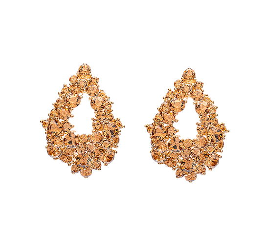 Light Colorado Topaz - Alice Earrings Crystal