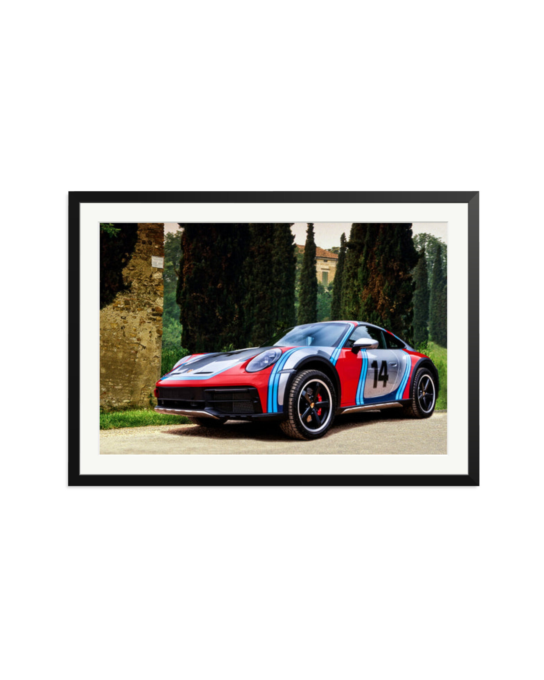 Porsche 911 Dakar Black / XXL