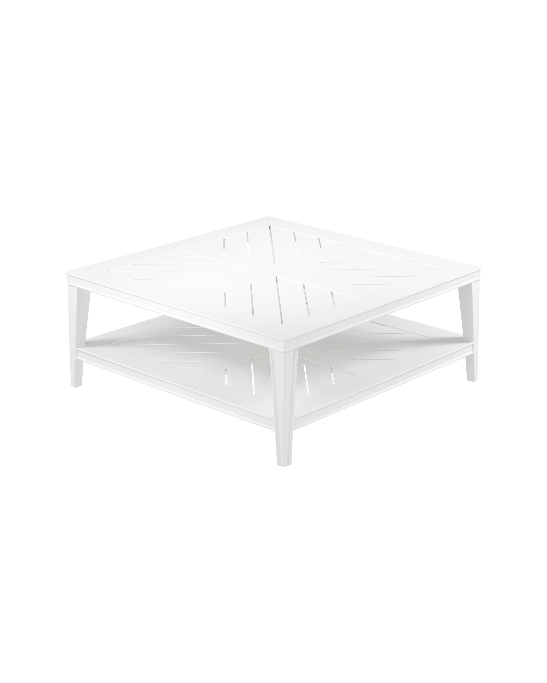 Bell Rive soffbord vit kvadrat