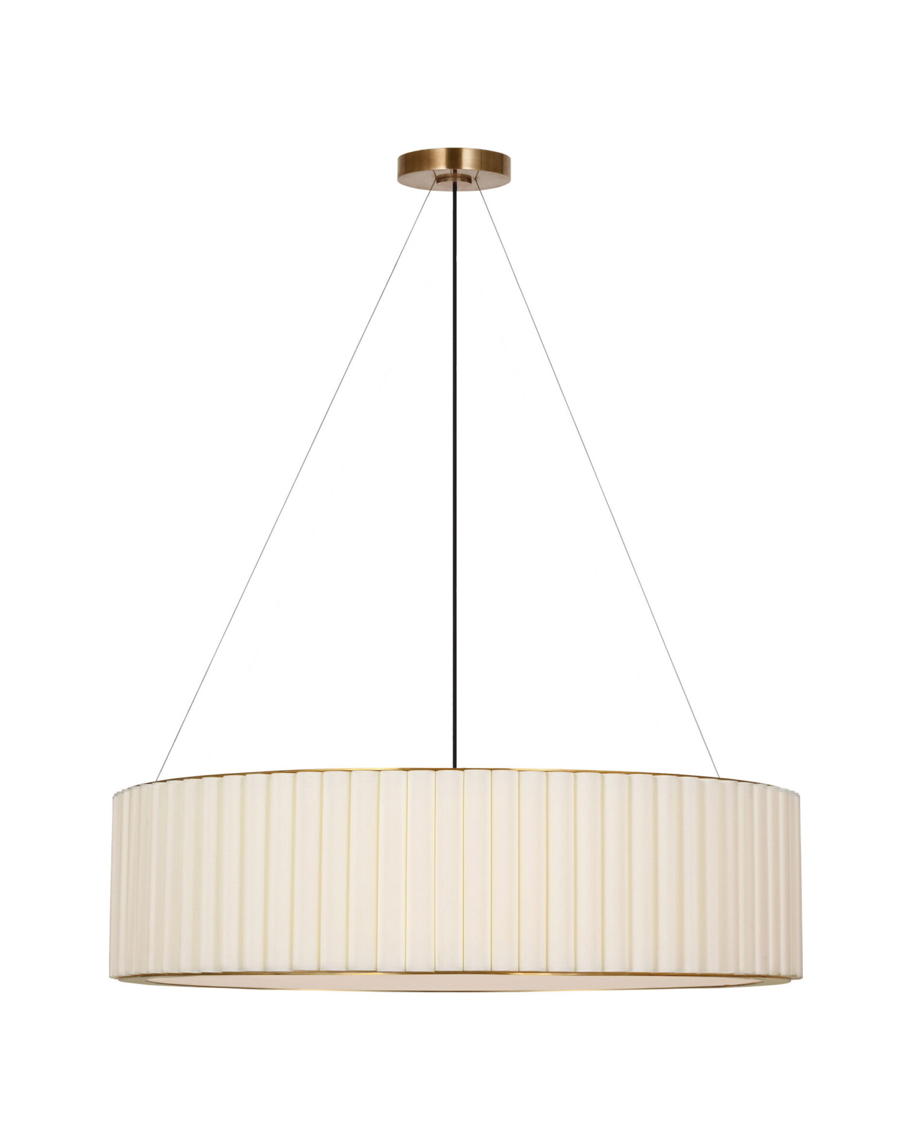 Palati plafondlamp antiek messing