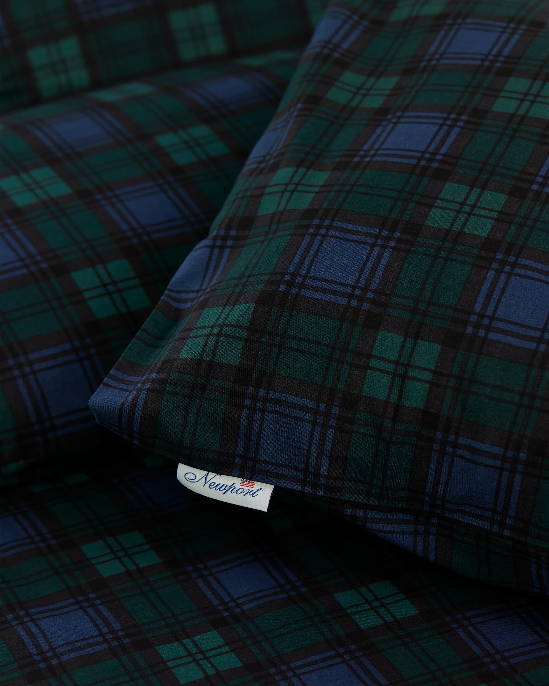 Gstaad örngott rutig 2-pack