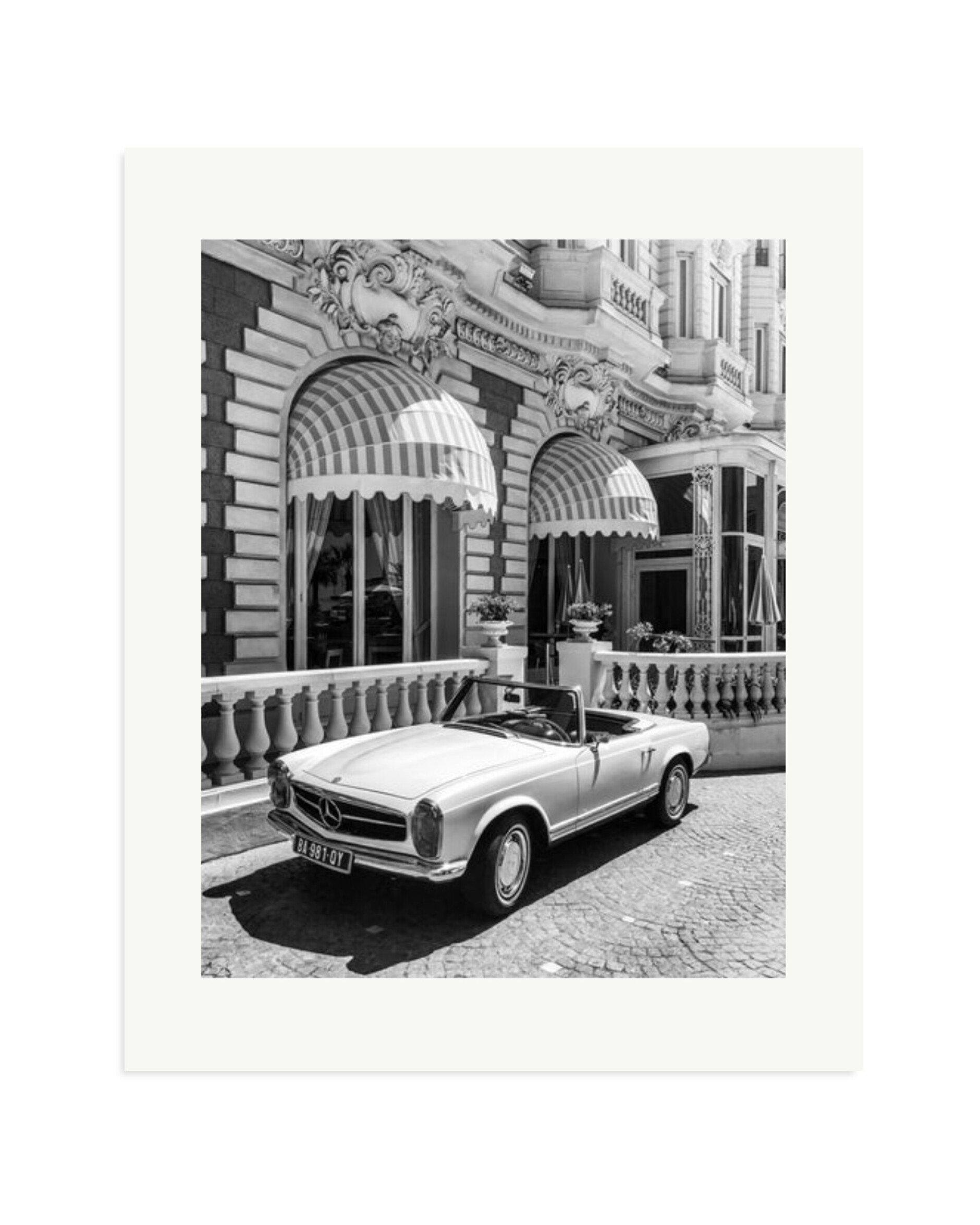 Topless at the Carlton Print Only / XL