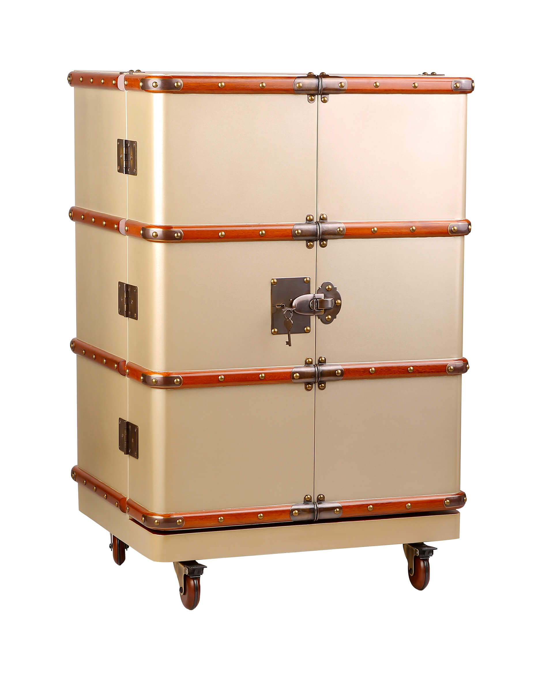 Polo Club barskåp champagne