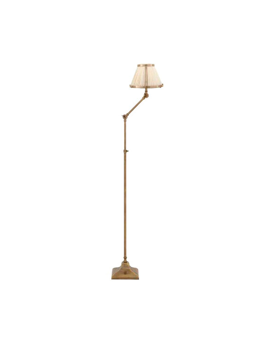 Gulvlampe Brunswick Messing