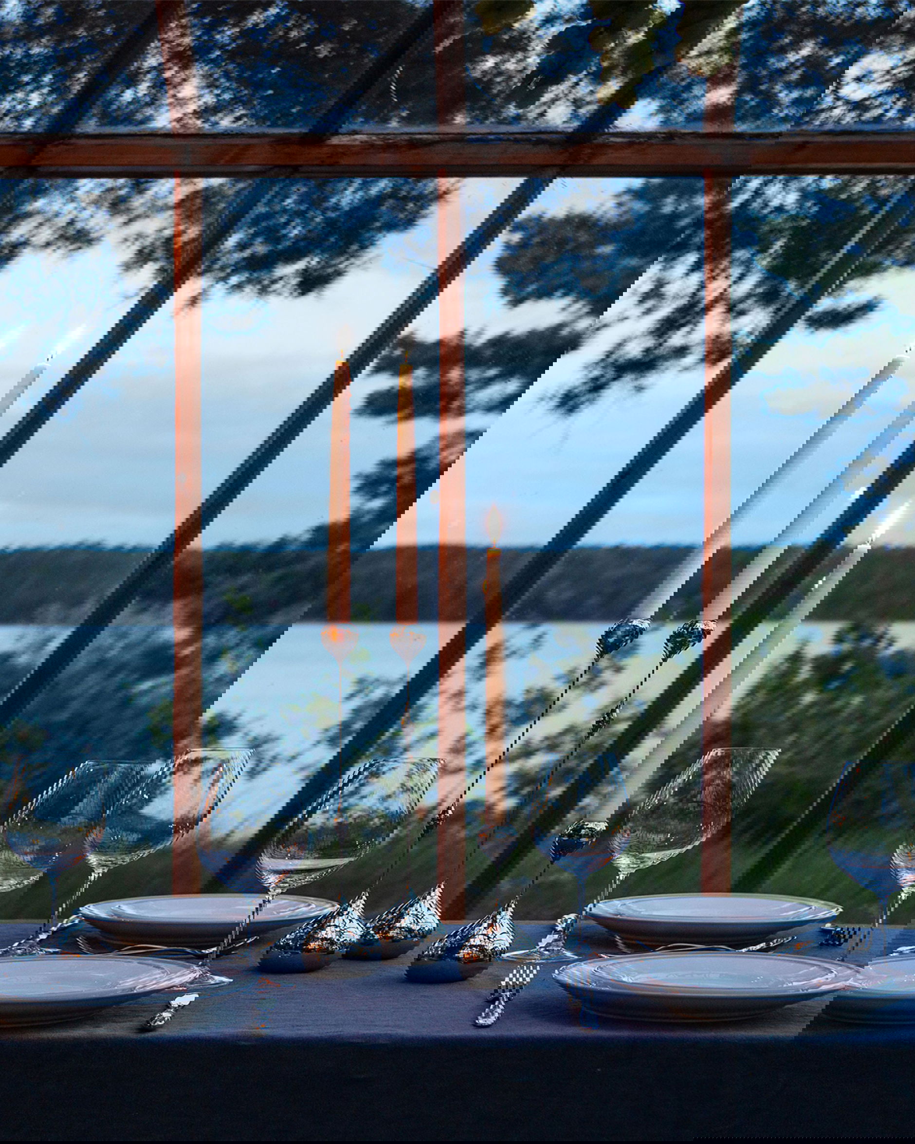 Tender ljusstake nickel