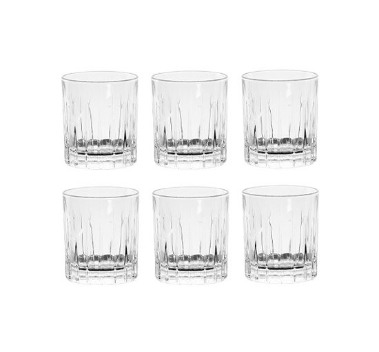 Manhattan shot glass crystal