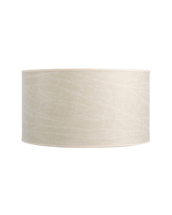 Cylinder lampskärm leather cream