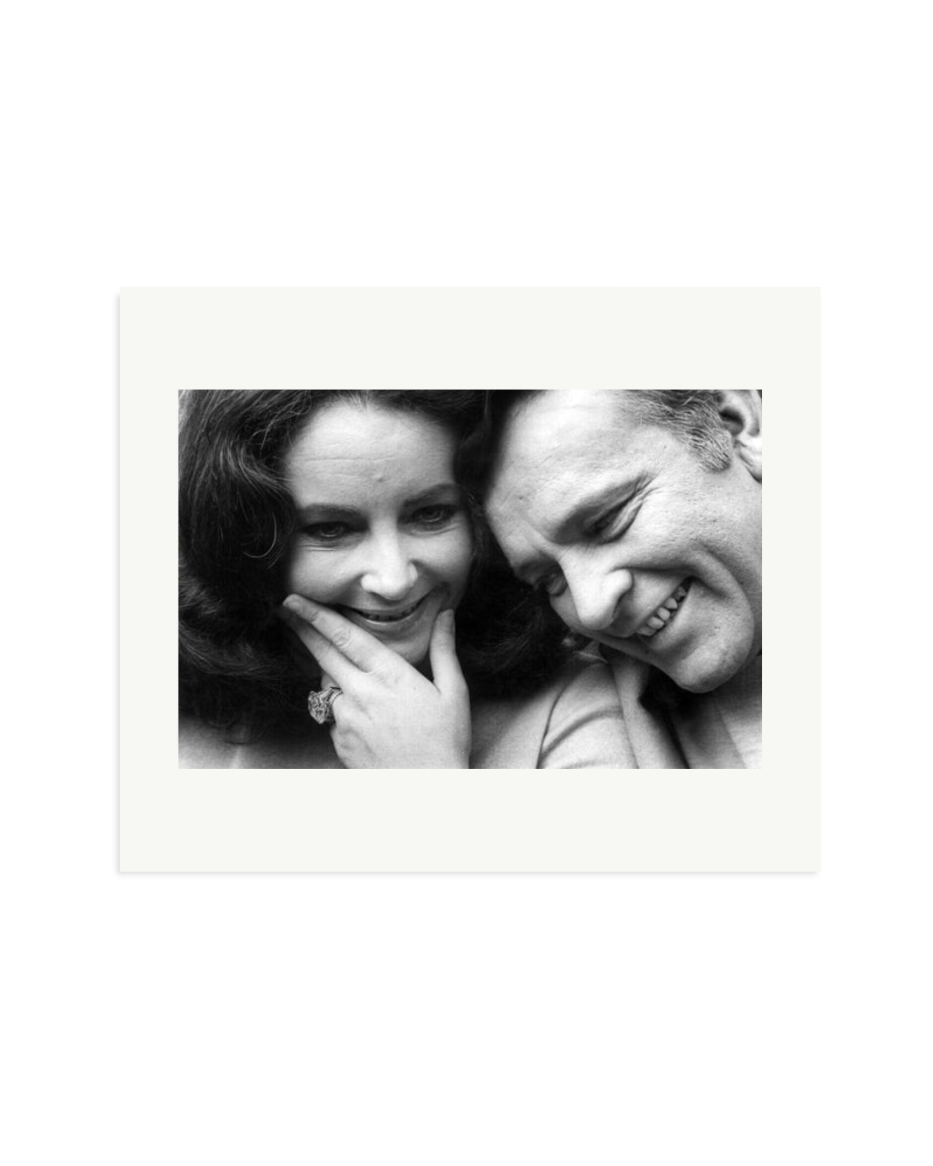 Taylor and Burton in the Studios Print Only / Large