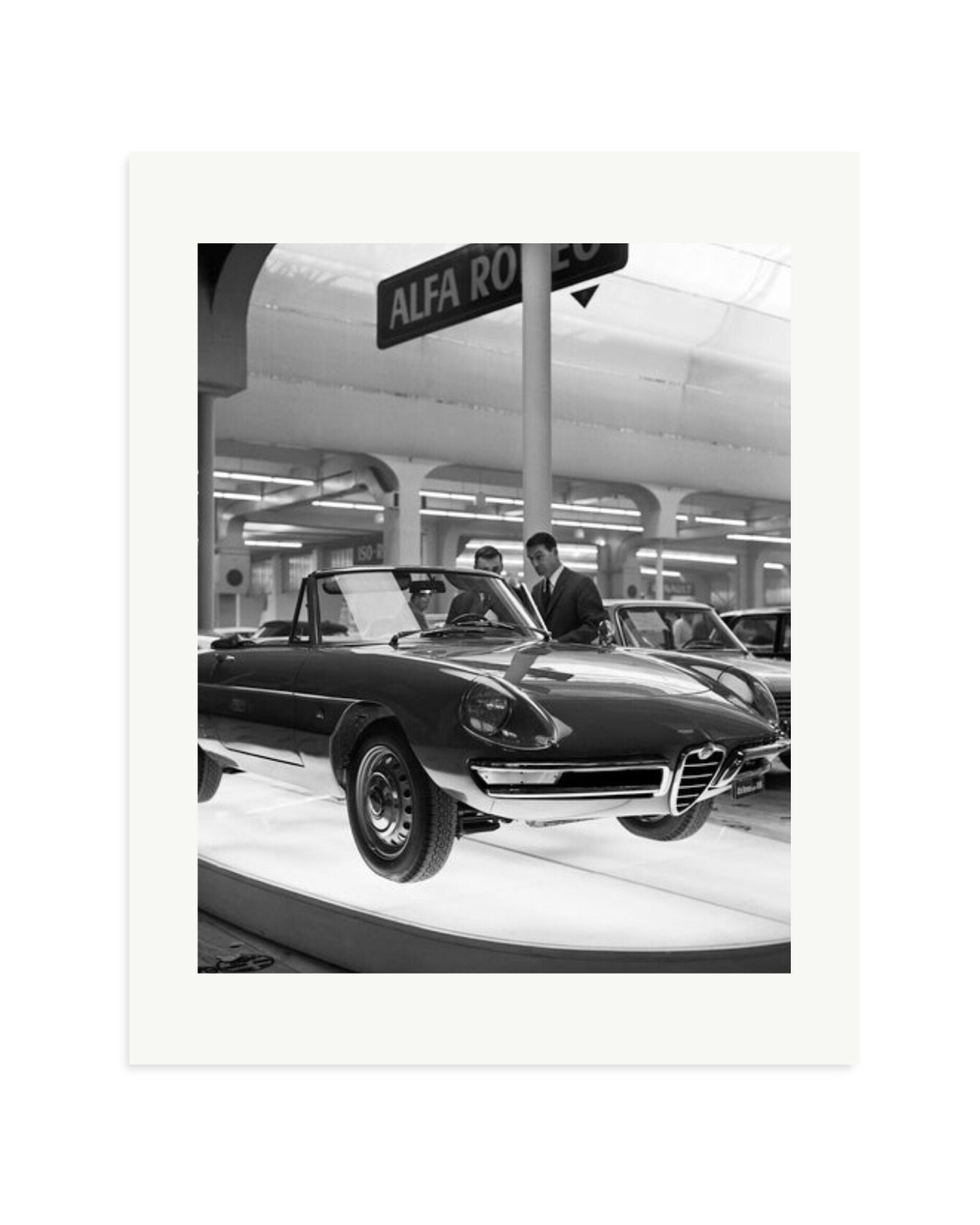 Alfa Romeo Spider 1600 Print Only / Medium