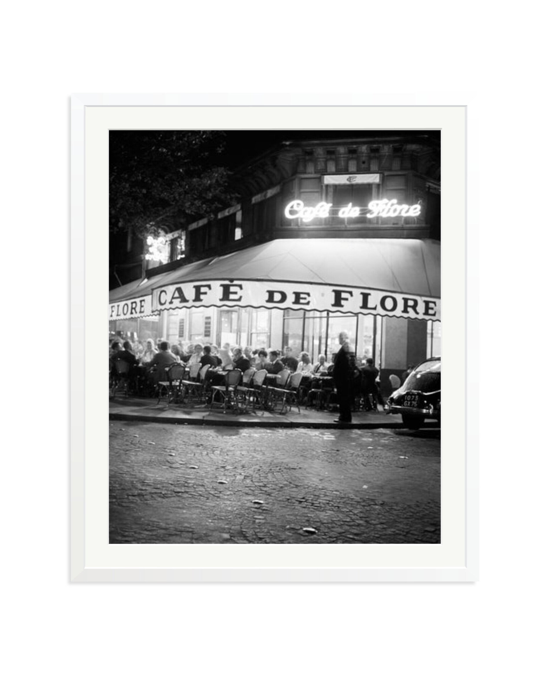 Cafe de Flore, 60s White / XXL