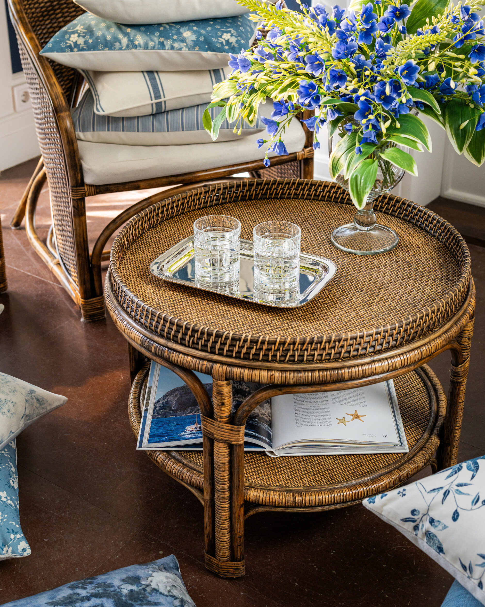 Veracruz coffee table rattan