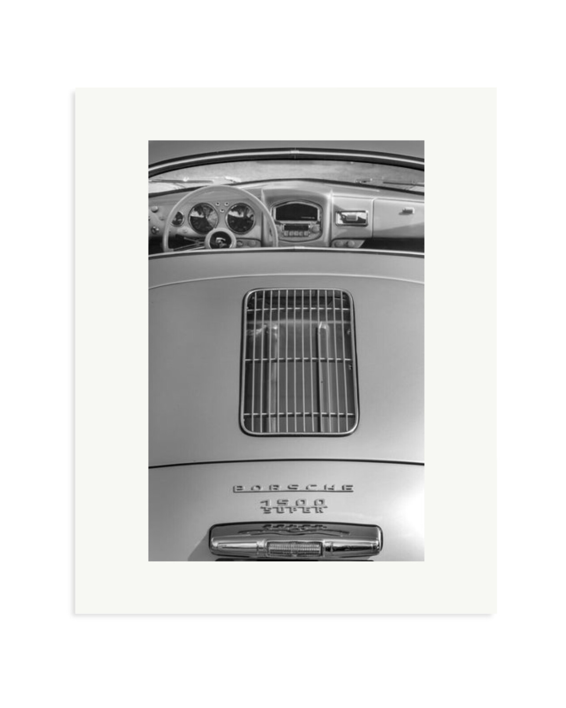1955 Porsche 356 Print Only / Medium