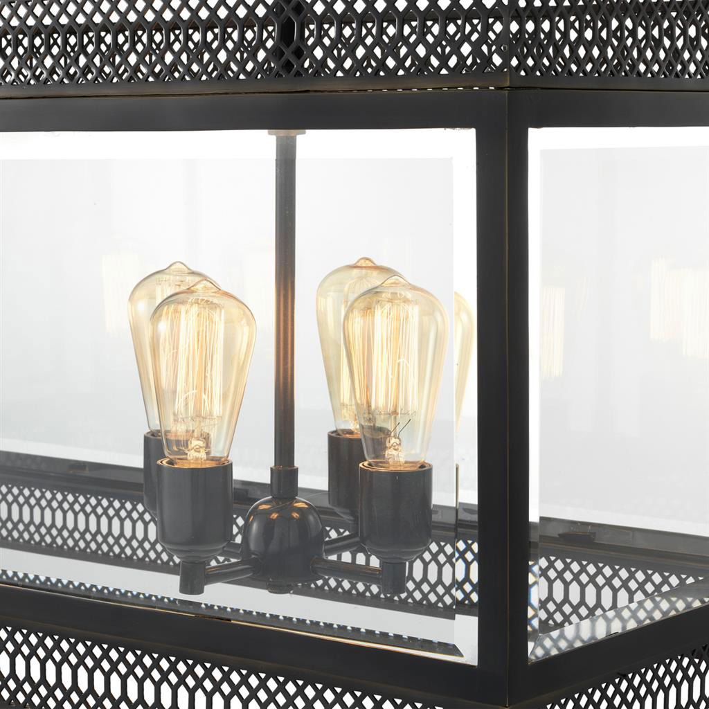 Roma taklampa gunmetal OUTLET