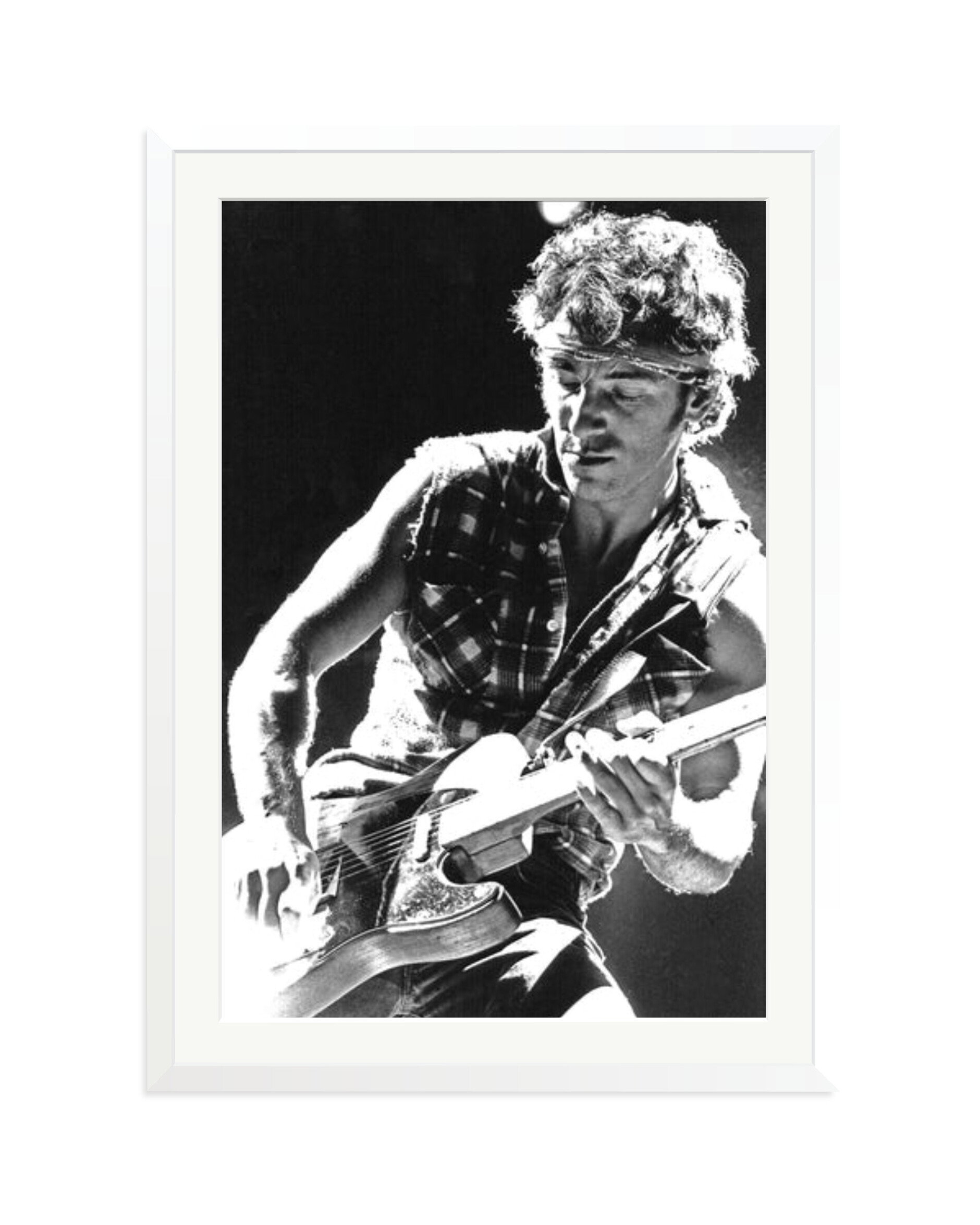 Bruce Springsteen 1984 White / XXL