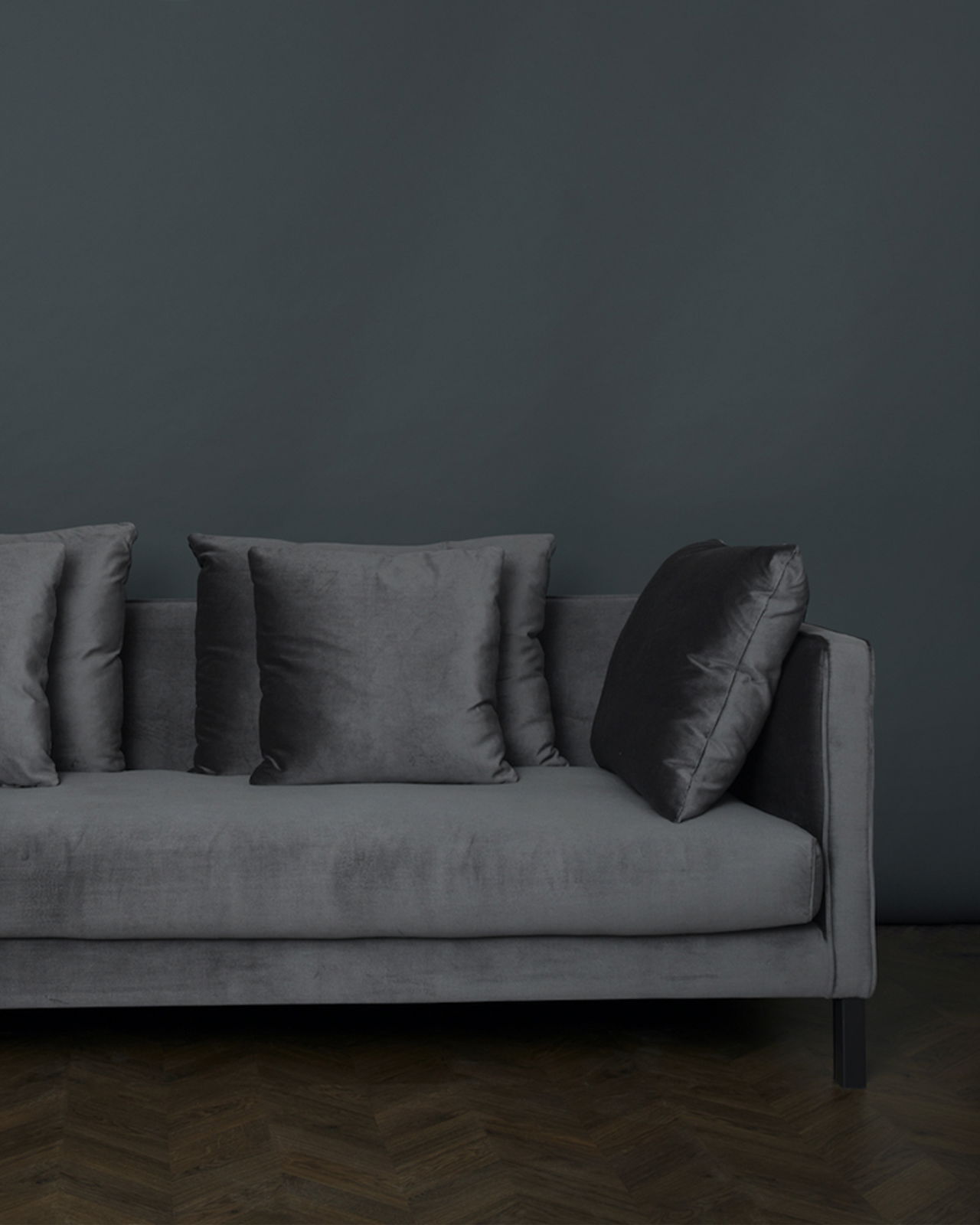 Mercer soffa black pearl