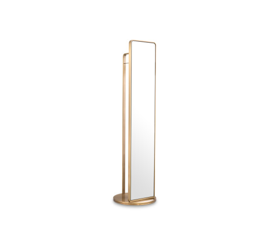 Novo Mirror Brushed Brass