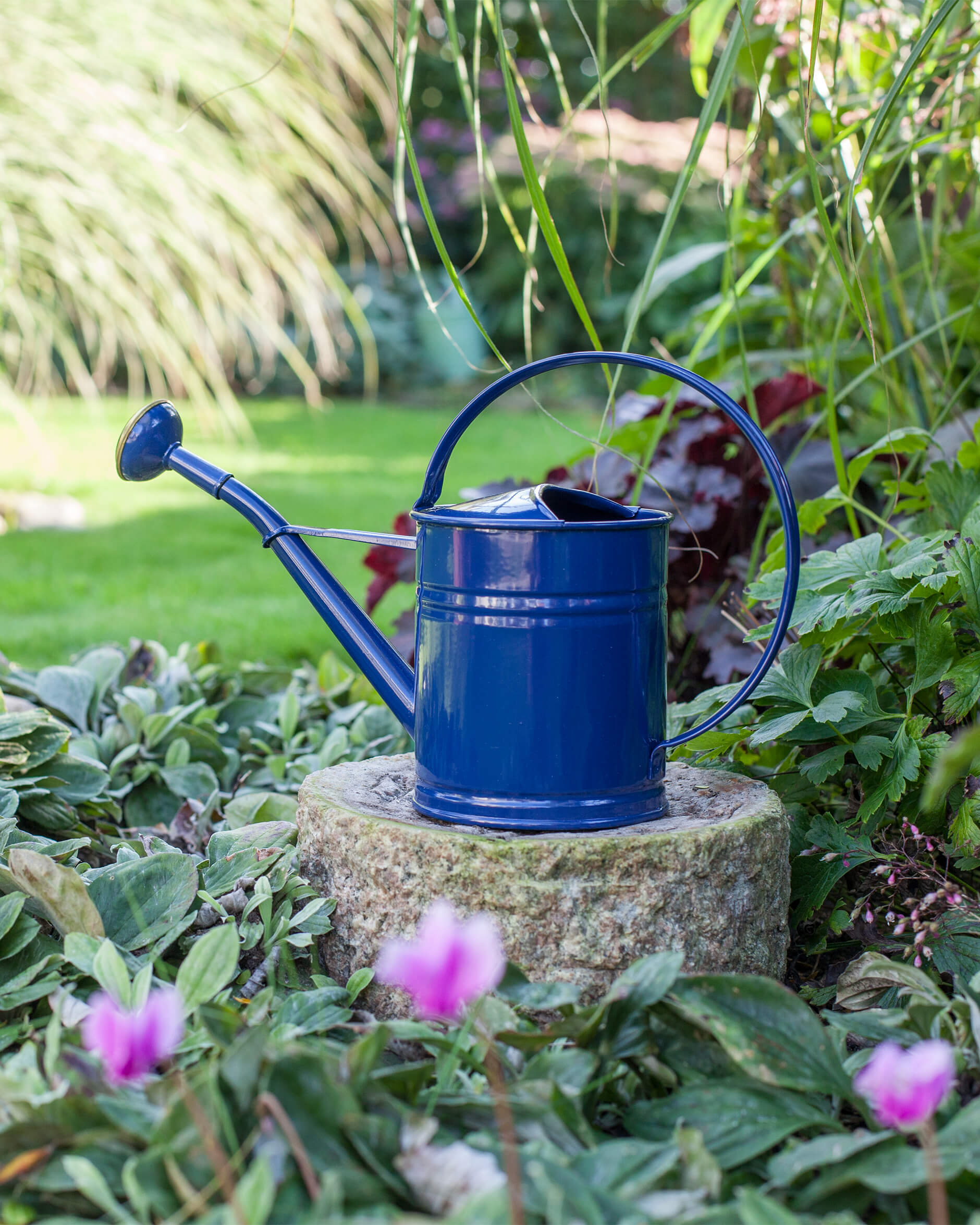 Vattenkanna med stril blå