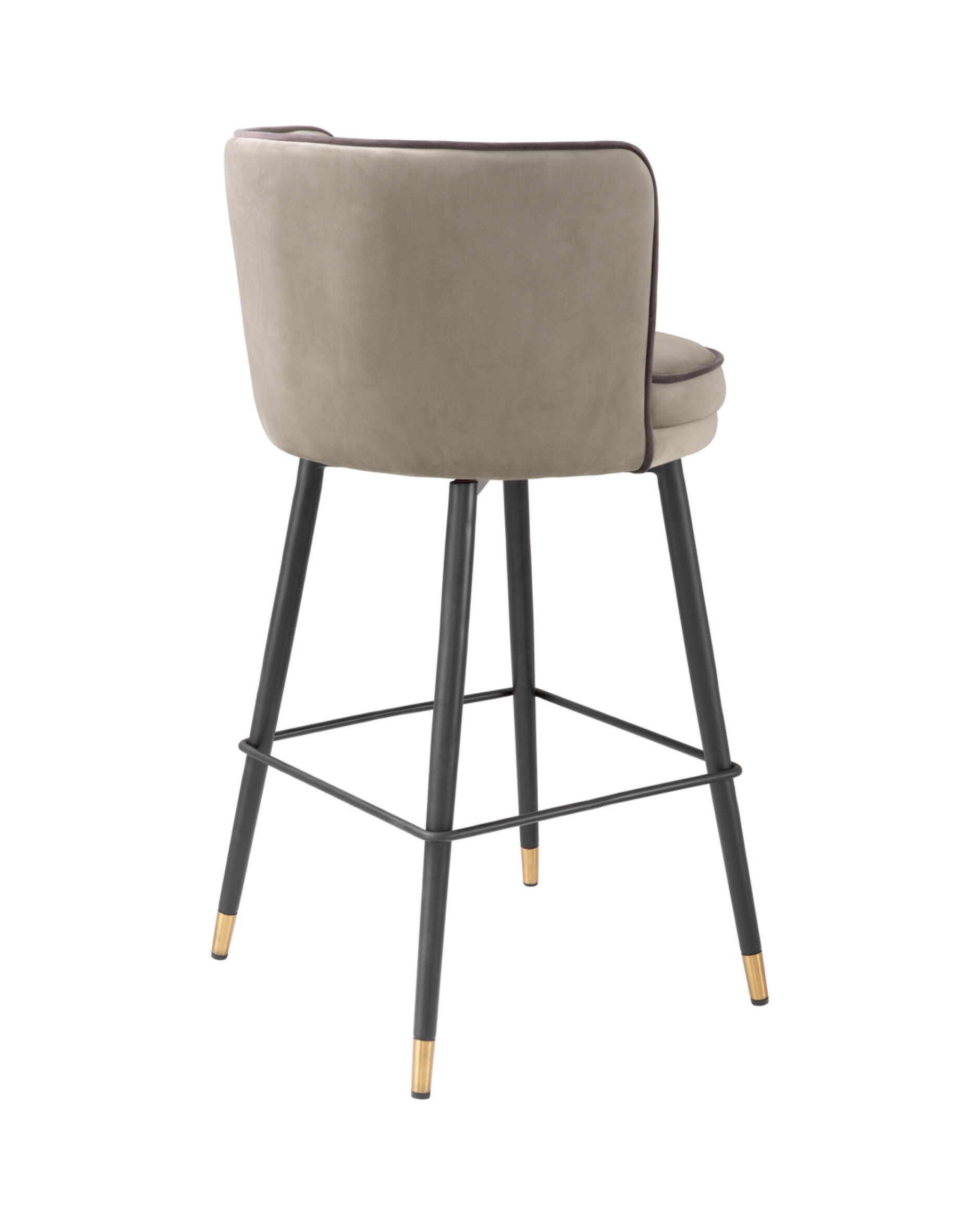 Grenada barstol savona greige velvet
