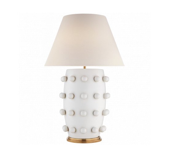 White - Linden Table Lamp White