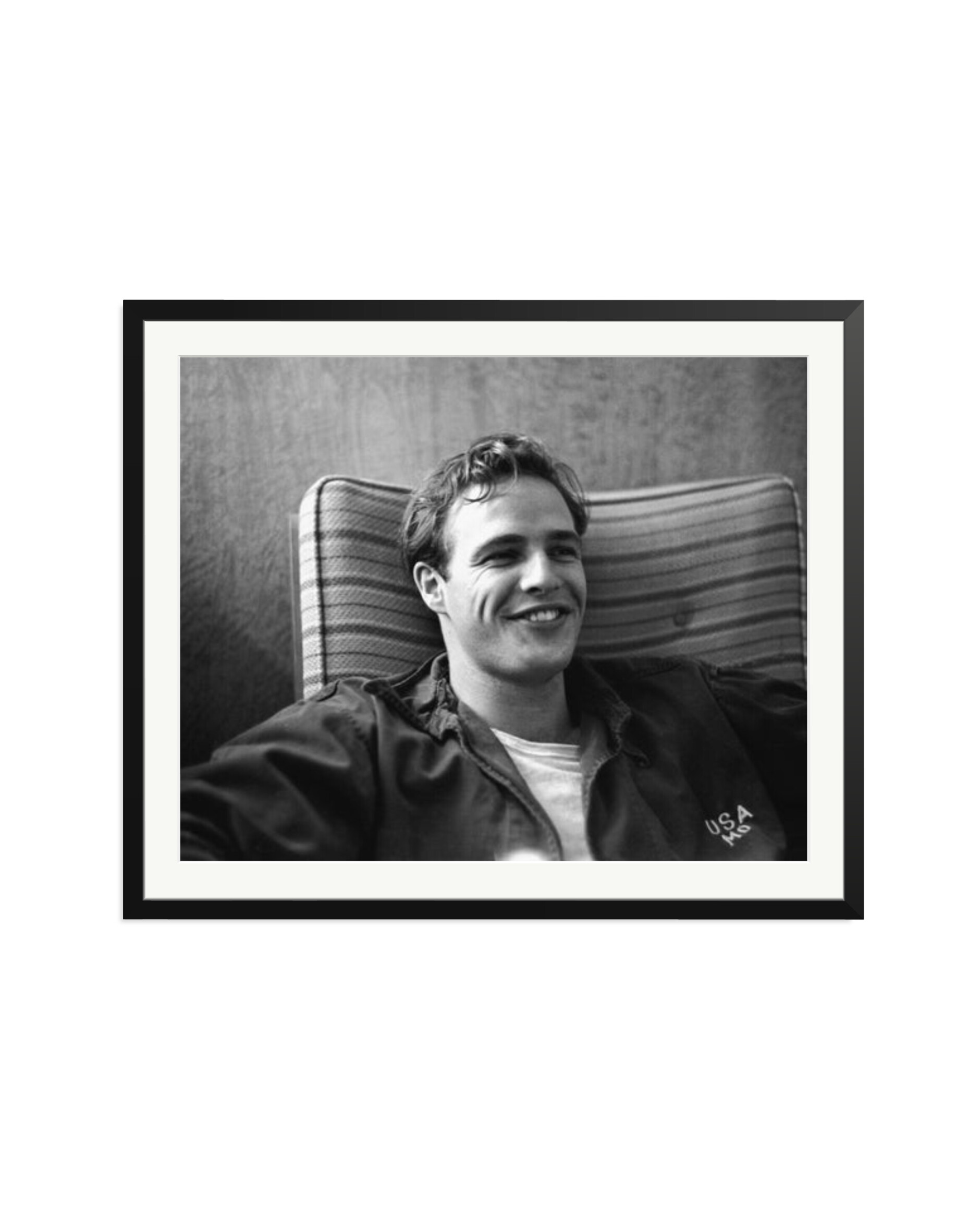 Marlon Brando on Set of 'The Men' Black / XXL