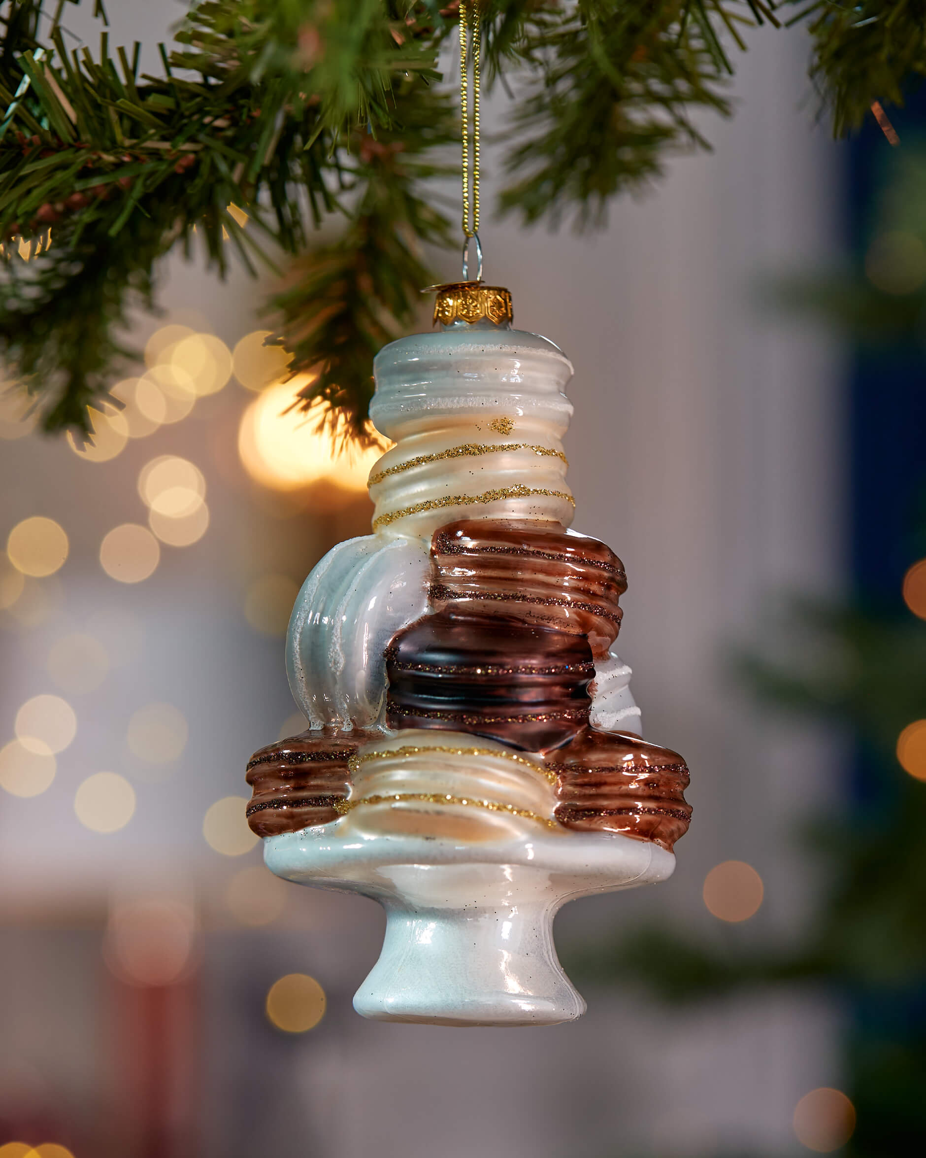 Blanche macarons dekoration