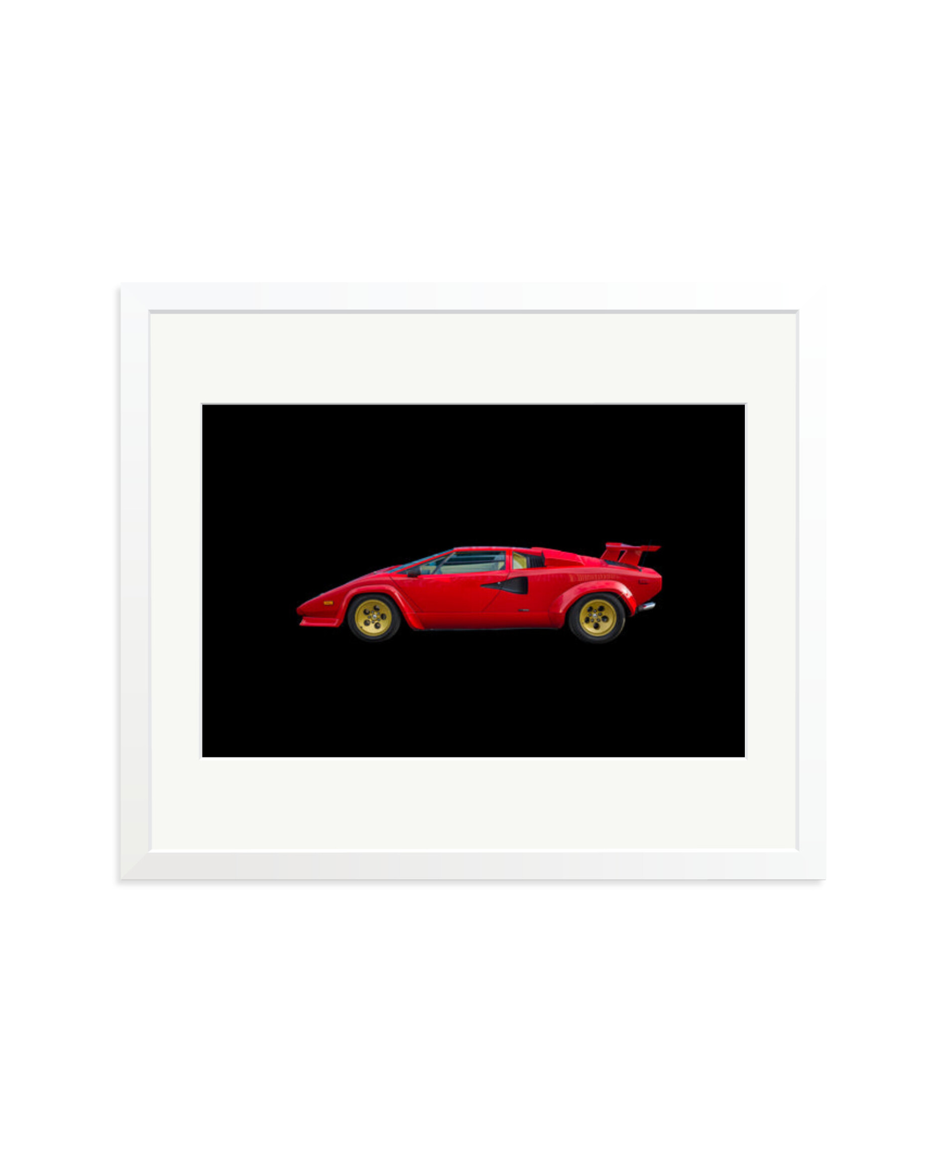 1988 Lamborghini Countach White / Large